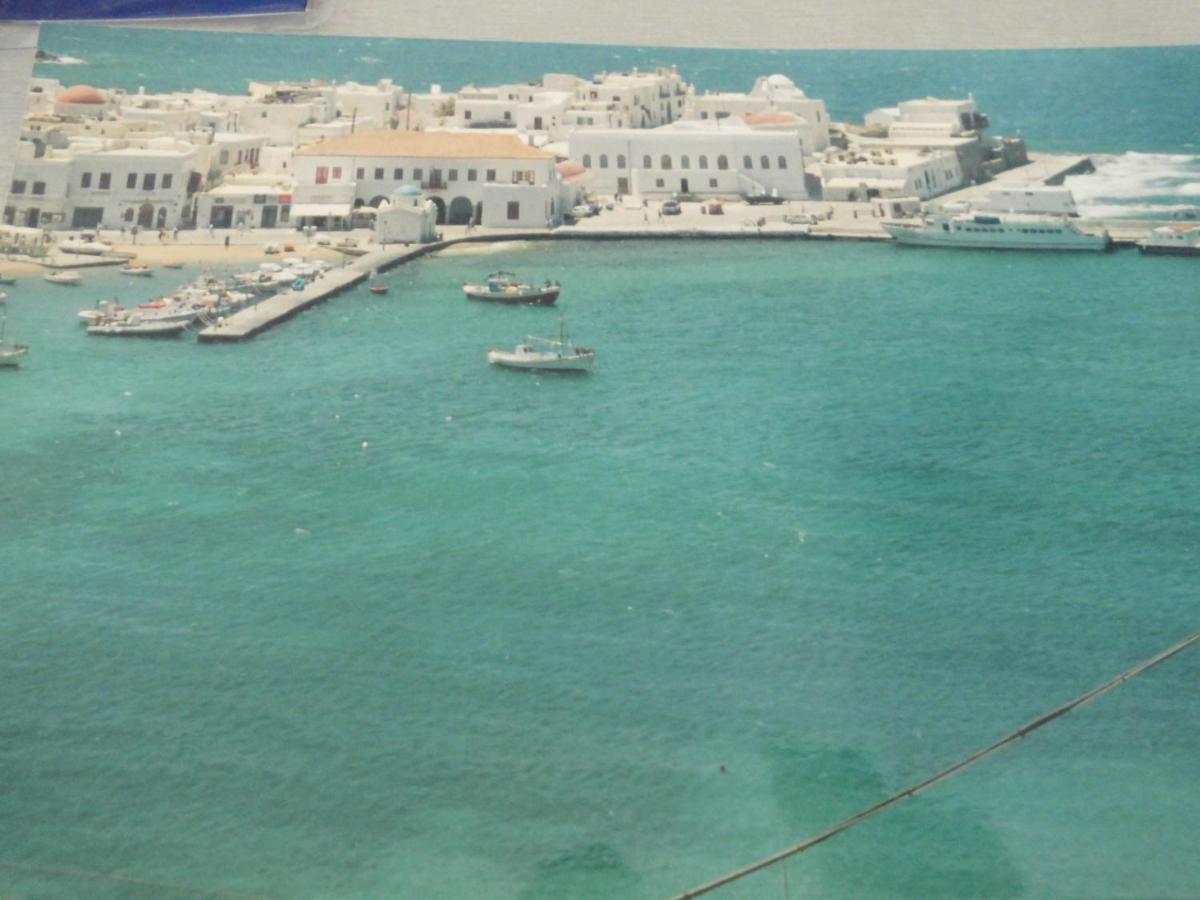 Апартаменты Anemones Sea View Mykonos Town Экстерьер фото