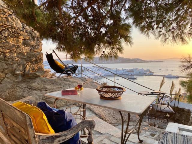 Апартаменты Anemones Sea View Mykonos Town Экстерьер фото