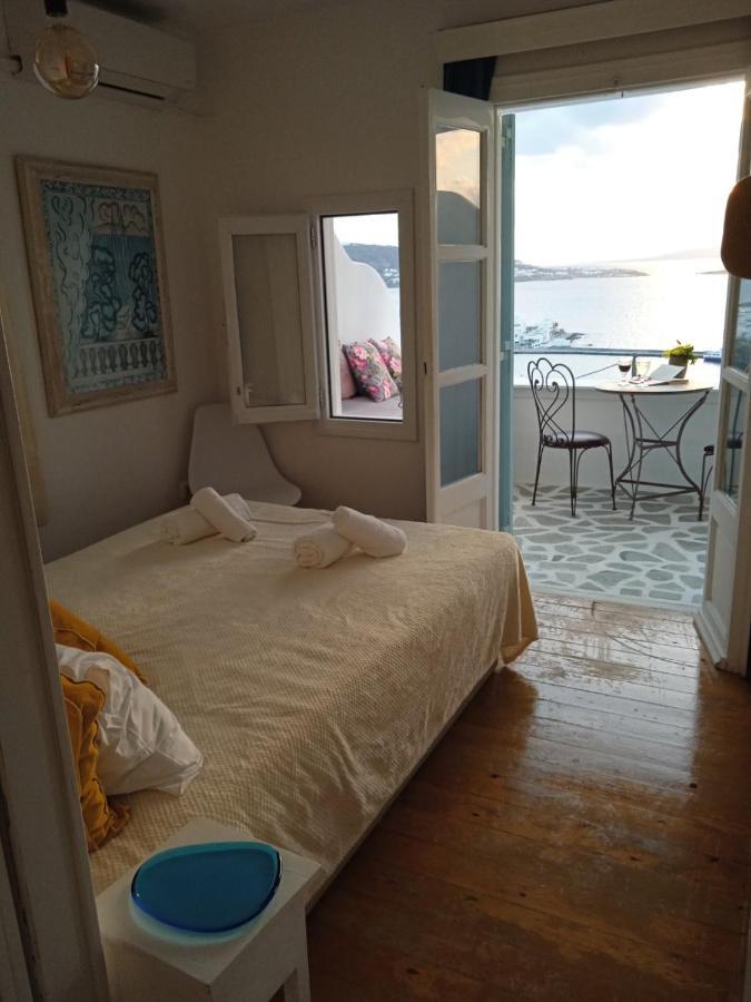 Апартаменты Anemones Sea View Mykonos Town Экстерьер фото